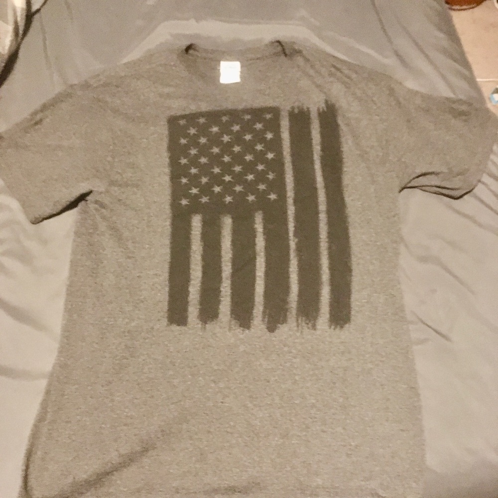 American flag shirt